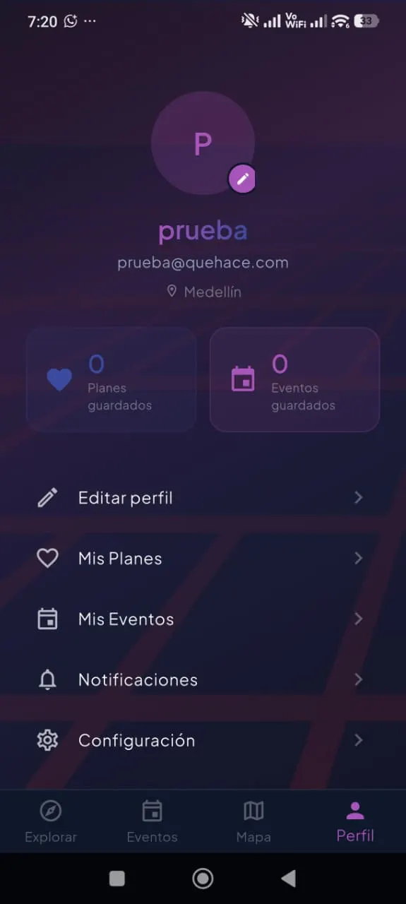 K-hace. Perfil